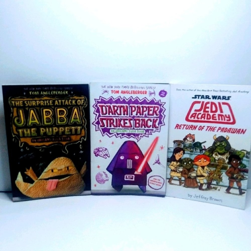An Origami Yoda&Jedi Academy kids book